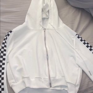 Romwe cropped hoodie